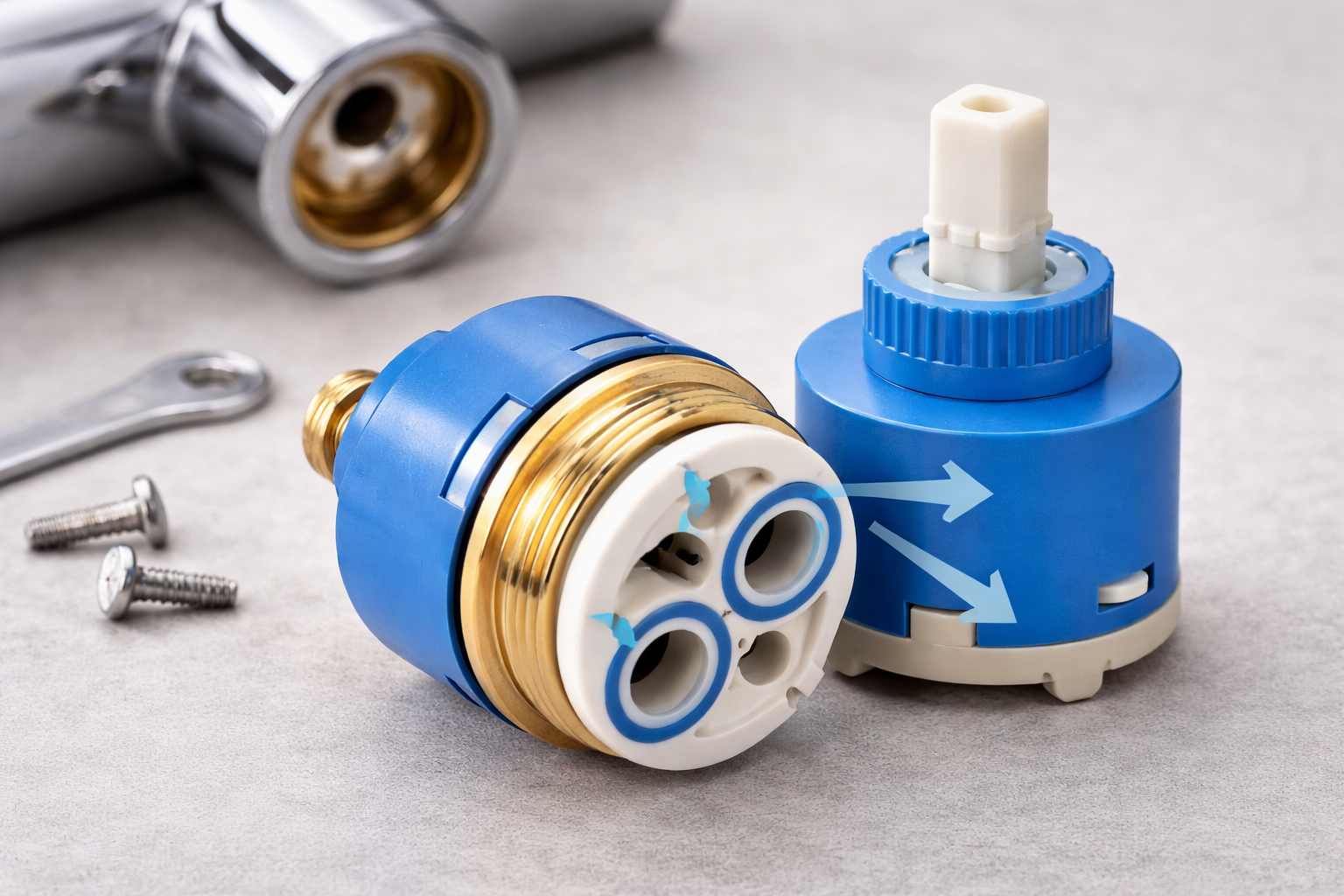 Mehanizam u bateriji za tus kabinu